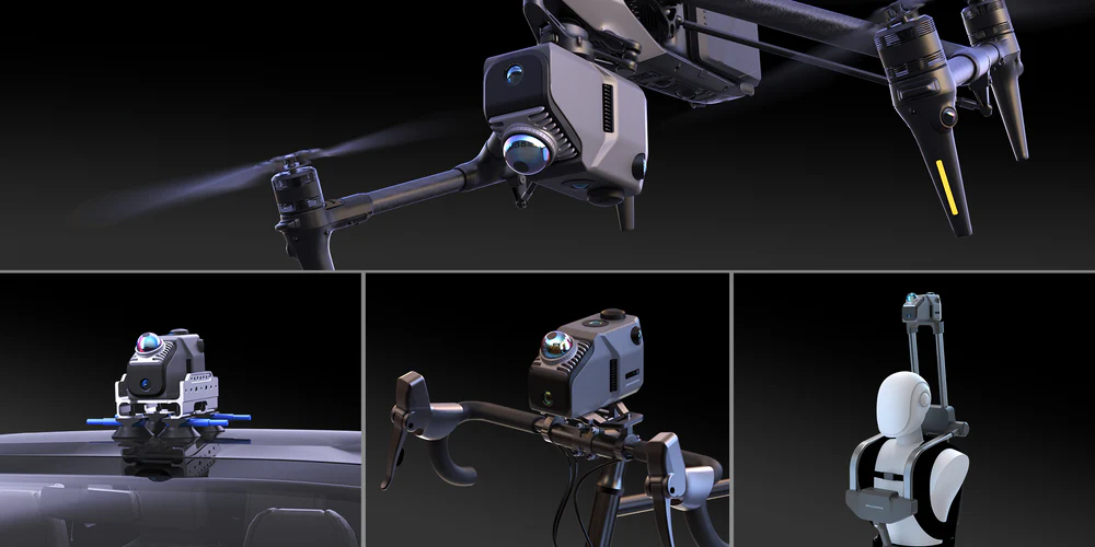 適用於各種平台和車輛 Eagle每秒採集速度高達20萬個點，即使在20公里/小時的速度下也能維持資料質量，滿足各種車輛動態作業的需求。